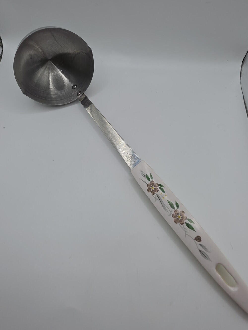 Vintage Household Stainless Steel Ladle Utensil Japan